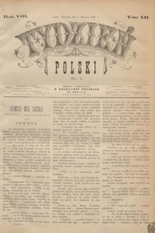 Tydzień Polski. R.8, T.12, nr 1 (2 stycznia 1881)
