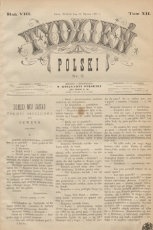 Tydzień Polski. R.8, T.12, nr 3 (16 stycznia 1881)