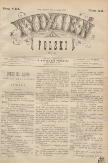 Tydzień Polski. R.8, T.12, nr 6 (6 lutego 1881)
