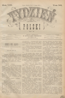 Tydzień Polski. R.8, T.12, nr 9 (27 lutego 1881)