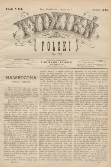 Tydzień Polski. R.8, T.12, nr 32 (7 sierpnia 1881)