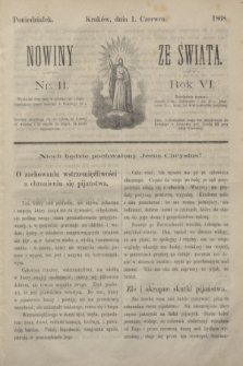 Nowiny ze Świata.R.6, nr 11 (1 czerwca 1868)