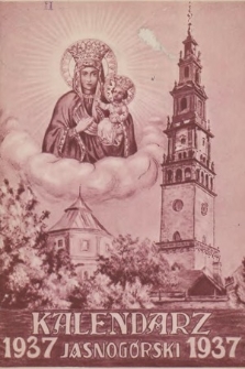 Kalendarz Jasnogórski. 1937 |PDF|