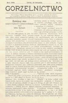 Gorzelnictwo. 1908, nr 4 |PDF|