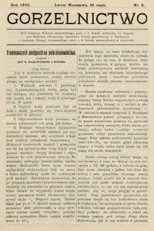 Gorzelnictwo. 1910, nr 9 |PDF|