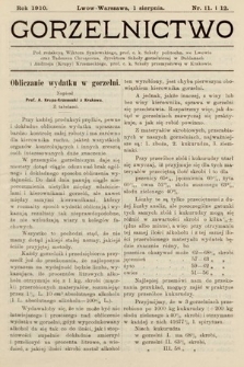 Gorzelnictwo. 1910, nr 11-12 |PDF|