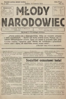 Młody Narodowiec. 1934, nr 8 |PDF|
