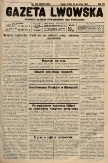 Gazeta Lwowska. 1937, nr 209