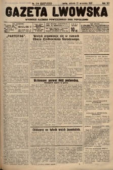Gazeta Lwowska. 1937, nr 214