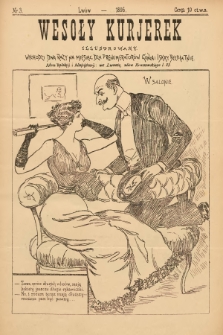 Wesoły Kurjerek : illustrowany. 1896, nr 3 |PDF|