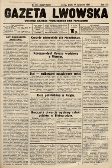 Gazeta Lwowska. 1937, nr 261