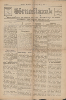 Górnoślązak : pismo codzienne, poświęcone sprawom ludu polskiego na Śląsku. R.2, nr 117 (24 maja 1903)