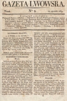 Gazeta Lwowska. 1839, nr 9