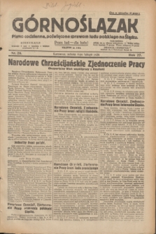 Górnoślązak : pismo codzienne, poświęcone sprawom ludu polskiego na Śląsku.R.27, nr 28 (4 lutego 1928) + dod.