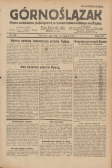 Górnoślązak : pismo codzienne, poświęcone sprawom ludu polskiego na Śląsku.R.27, nr 50 (1 marca 1928) + dod.