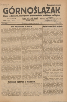 Górnoślązak : pismo codzienne, poświęcone sprawom ludu polskiego na Śląsku.R.27, nr 101 (1 maja 1928) + dod.