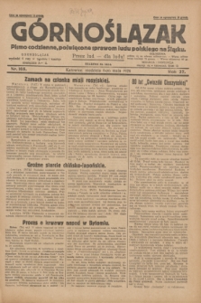 Górnoślązak : pismo codzienne, poświęcone sprawom ludu polskiego na Śląsku.R.27, nr 105 (6 maja 1928) + dod.