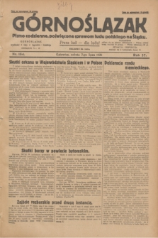 Górnoślązak : pismo codzienne, poświęcone sprawom ludu polskiego na Śląsku.R.27, nr 154 (7 lipca 1928) + dod.