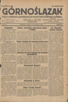 Górnoślązak : pismo codzienne, poświęcone sprawom ludu polskiego na Śląsku.R.28, nr 4 (5 stycznia 1929) + dod.