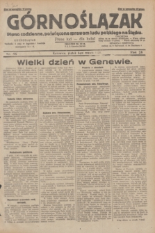 Górnoślązak : pismo codzienne, poświęcone sprawom ludu polskiego na Śląsku.R.28, nr 56 (8 marca 1929) + dod.