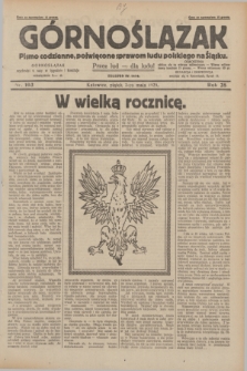 Górnoślązak : pismo codzienne, poświęcone sprawom ludu polskiego na Śląsku.R.28, nr 103 (3 maja 1929) + dod.