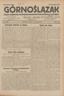 Górnoślązak : pismo codzienne, poświęcone sprawom ludu polskiego na Śląsku.R.28, nr 105 (7 maja 1929) + dod.