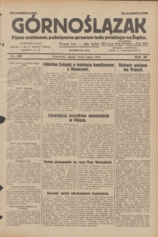Górnoślązak : pismo codzienne, poświęcone sprawom ludu polskiego na Śląsku.R.28, nr 118 (24 maja 1929) + dod.