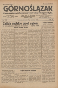 Górnoślązak : pismo codzienne, poświęcone sprawom ludu polskiego na Śląsku.R.28, nr 128 (6 czerwca 1929) + dod.