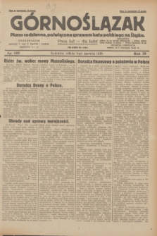 Górnoślązak : pismo codzienne, poświęcone sprawom ludu polskiego na Śląsku.R.28, nr 130 (8 czerwca 1929) + dod.