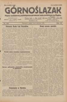 Górnoślązak : pismo codzienne, poświęcone sprawom ludu polskiego na Śląsku.R.28, nr 135 (14 czerwca 1929) + dod.