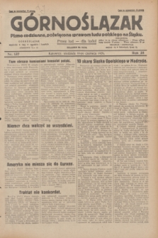 Górnoślązak : pismo codzienne, poświęcone sprawom ludu polskiego na Śląsku.R.28, nr 137 (16 czerwca 1929) + dod.