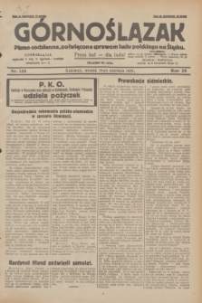 Górnoślązak : pismo codzienne, poświęcone sprawom ludu polskiego na Śląsku.R.28, nr 138 (18 czerwca 1929) + dod.