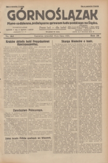 Górnoślązak : pismo codzienne, poświęcone sprawom ludu polskiego na Śląsku.R.28, nr 163 (18 lipca 1929) + dod.