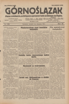 Górnoślązak : pismo codzienne, poświęcone sprawom ludu polskiego na Śląsku.R.28, nr 179 (6 sierpnia 1929) + dod.