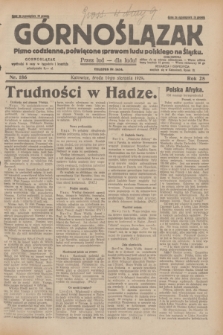 Górnoślązak : pismo codzienne, poświęcone sprawom ludu polskiego na Śląsku.R.28, nr 186 (14 sierpnia 1929) + dod.