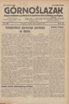 Górnoślązak : pismo codzienne, poświęcone sprawom ludu polskiego na Śląsku.R.28, nr 190 (20 sierpnia 1929) + dod.