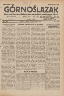 Górnoślązak : pismo codzienne, poświęcone sprawom ludu polskiego na Śląsku.R.28, nr 191 (21 sierpnia 1929) + dod.