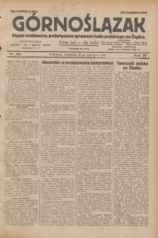 Górnoślązak : pismo codzienne, poświęcone sprawom ludu polskiego na Śląsku.R.28, nr 195 (25 sierpnia 1929) + dod.