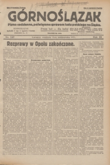 Górnoślązak : pismo codzienne, poświęcone sprawom ludu polskiego na Śląsku.R.28, nr 237 (13 października 1929) + dod.