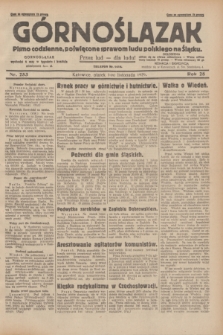 Górnoślązak : pismo codzienne, poświęcone sprawom ludu polskiego na Śląsku.R.28, nr 253 (1 listopada 1929) + dod.