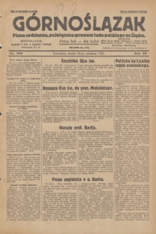 Górnoślązak : pismo codzienne, poświęcone sprawom ludu polskiego na Śląsku.R.28, nr 298 (25 grudnia 1929) + dod.