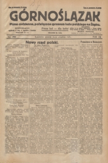 Górnoślązak : pismo codzienne, poświęcone sprawom ludu polskiego na Śląsku.R.28, nr 301 (31 grudnia 1929) + dod.