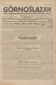 Górnoślązak : pismo codzienne, poświęcone sprawom ludu polskiego na Śląsku.R.30, nr 27 (4 lutego 1931)