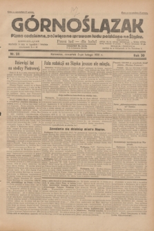 Górnoślązak : pismo codzienne, poświęcone sprawom ludu polskiego na Śląsku.R.30, nr 28 (5 lutego 1931)