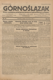 Górnoślązak : pismo codzienne, poświęcone sprawom ludu polskiego na Śląsku.R.30, nr 54 (7 marca 1931)