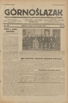 Górnoślązak : pismo codzienne, poświęcone sprawom ludu polskiego na Śląsku.R.30, nr 125 (2 czerwca 1931)
