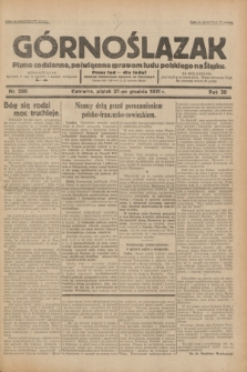 Górnoślązak : pismo codzienne, poświęcone sprawom ludu polskiego na Śląsku.R.30, nr 298 (25 grudnia 1931)