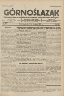 Górnoślązak : pismo codzienne, poświęcone sprawom ludu polskiego na Śląsku.R.31, nr 183 (10 sierpnia 1932)