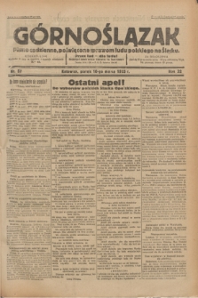 Górnoślązak : pismo codzienne, poświęcone sprawom ludu polskiego na Śląsku.R.32, nr 57 (10 marca 1933)