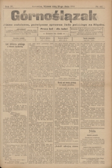 Górnoślązak : pismo codzienne, poświęcone sprawom ludu polskiego na Śląsku.R.4, nr 117 (23 maja 1905)